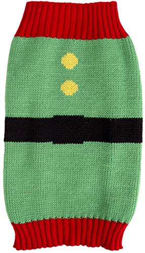 Pet Brands Christmas Dog Elf Outfit, Large, Green