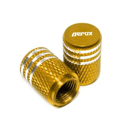 BUNCC Motorrad Rad Reifen Felgen Ventilschaftkappen Abdeckungen CNC-luftdichte Abdeckung für Yamaha AEROX155 AEROX NVX 155 NVX155 2015-2021 2020