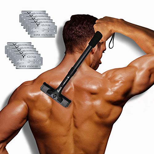 EASACE Back Shaver Back Hair Removal for Men, Back Groomer with Long Handle