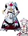 BerlinVV Anime Genshin Impact Noelle kostium cosplay Halloween impreza pokojówka fartuch sukienka garnitury z akcesoriami