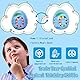 Magic Bean Rotierender Würfel, Rotierender Fingerwürfel Rotating Cube Spielzeug Kreatives Dekompression Lernspielzeug Rotierende Kleine Perlen Fingertip Zauberwürfel für Kinder Teens Erwachsene Blau