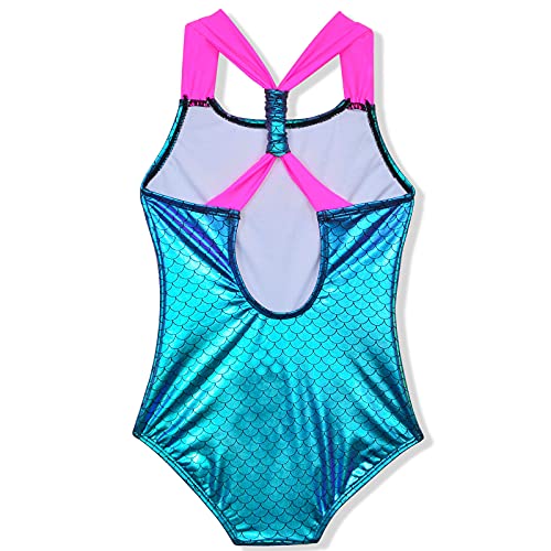 CinCili Girls One Piece Swimsuits Crossback Swimwear Beach Bathing Suit 3-14 Years2