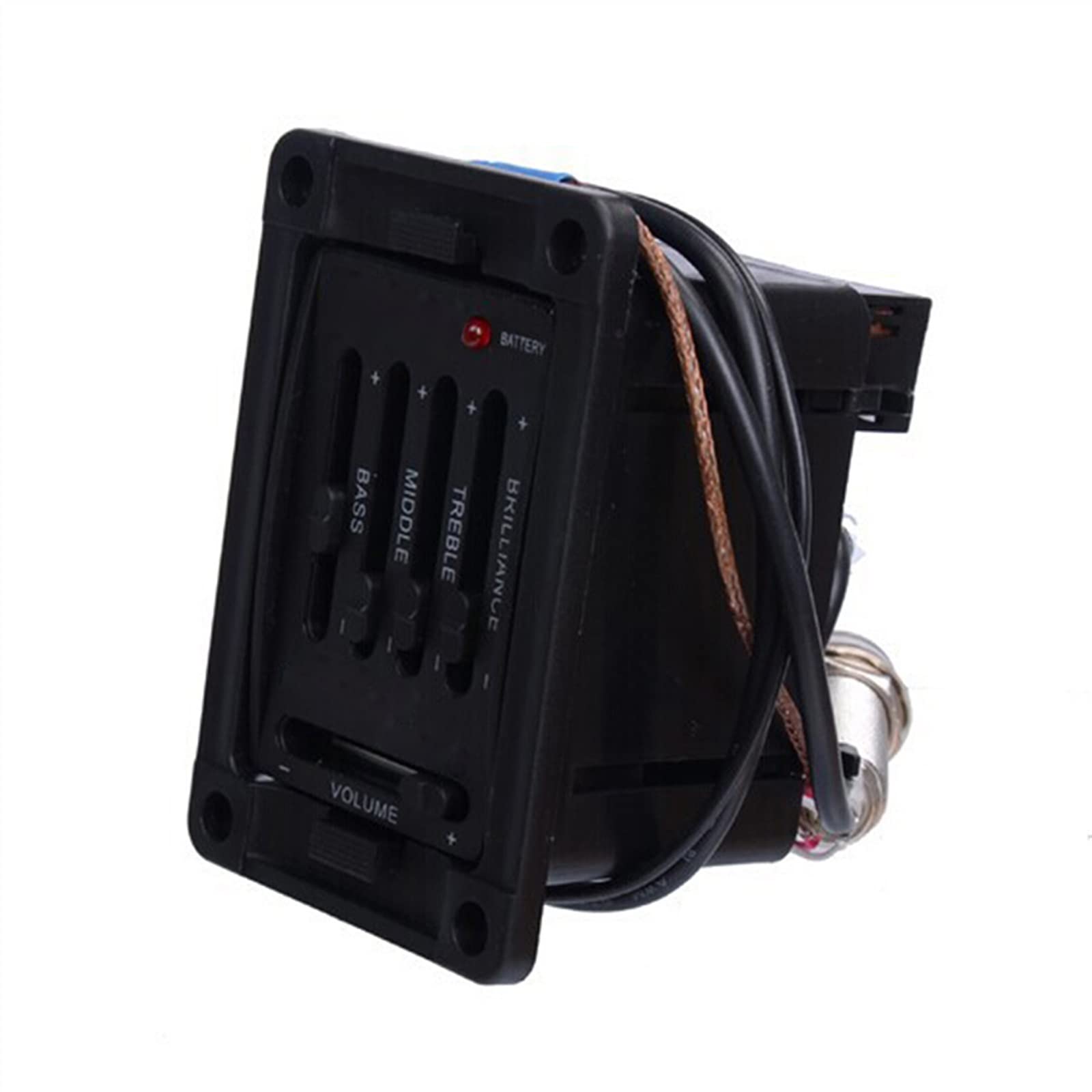 Pickup Per Chitarra Preamplificatore EQ A 4 Bande Per Parti Di Accessori Per Strumenti Acustici Classici Accessori per chitarra acustica