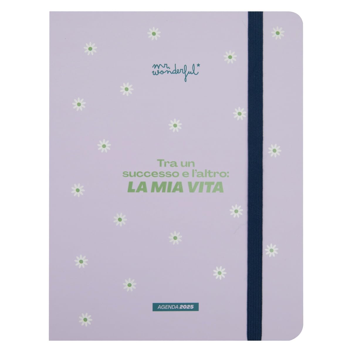 Mr. Wonderful - 2025 Office Planner - A4 Size, Includes Stickers & Sticky Notes
