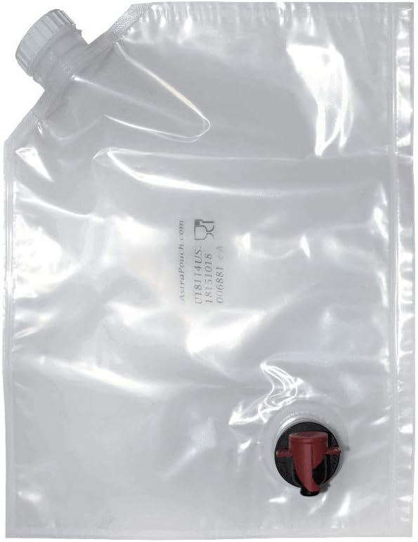 3L Wine Purse Easy Fill Bags - BYOB - 3-Pack of Replacement Bags for Wine Bag Coolers, Purses, Holders and Carriers - REFILLABLE, REUSABLE, BPA FREE! Quick and Easy Filling Through Top Screw Cap