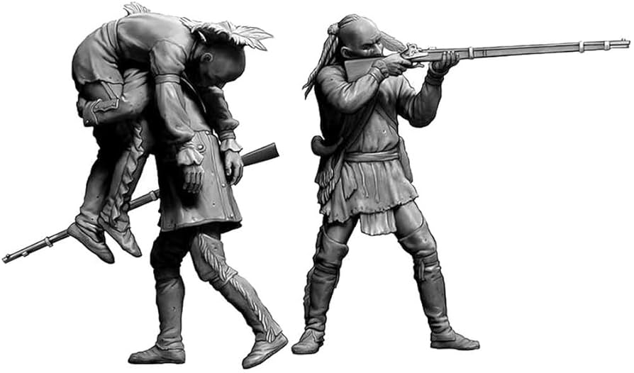 Amazon | マスターボックス 1/35 インディアン戦争 兄弟の負傷