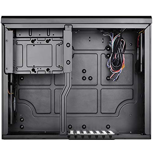 Image of Silverstone Technology GD10B Home Theater Computer Case (HTPC) with Lockable Front Panel for ATX /Micro-ATX Motherboards GD10B-x