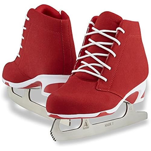 SKATE GURU Jackson Ultima Figure Ice Skates Softec for Women and Girls