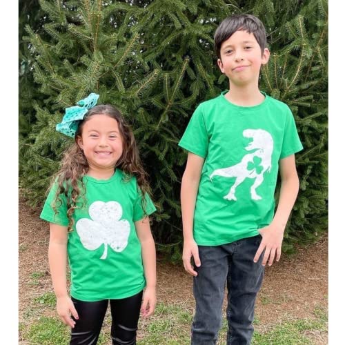 Image of Kids St. Patrick's Day Shirt Boys and Girls Green T-Shirt Clothing 4-12 Years