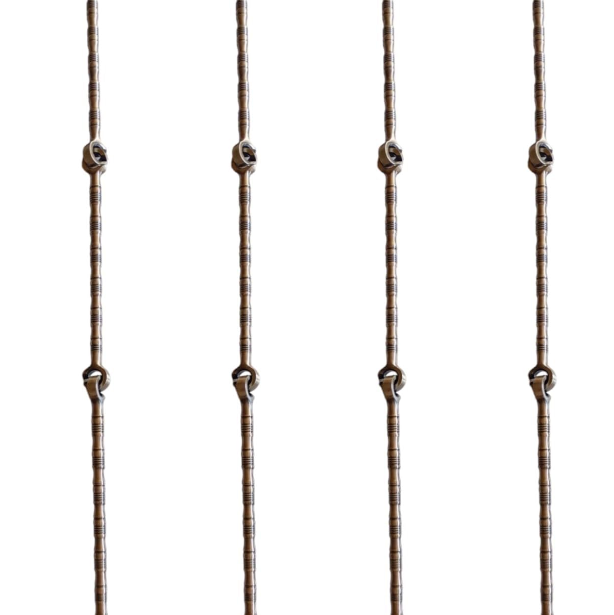 Kkriya Home Decor 16mm Brass Antique Finish HI-Grade Quality, Extension Rod for Swing Hammock Patio. Weight Capacity 1000kg. (Hanging Rod for Swing, 28, Piece)-image-22