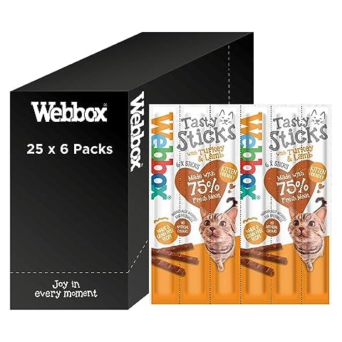 Webbox Tasty Sticks Cat Treats, Turkey and Lamb Cover