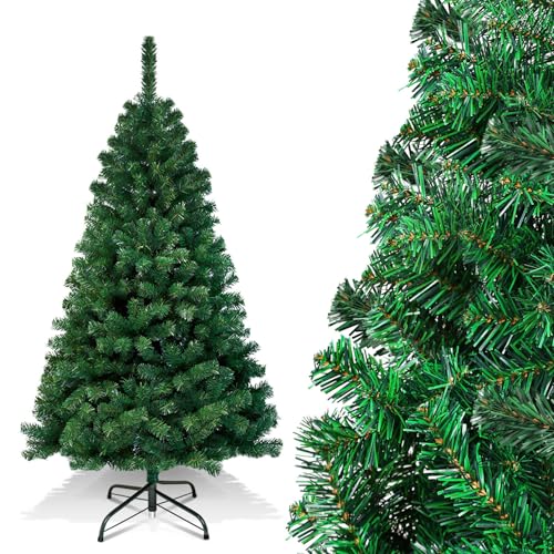 Peviasot künstlicher Weihnachtsbaum, 180cm PVC Tannenbaum mit...