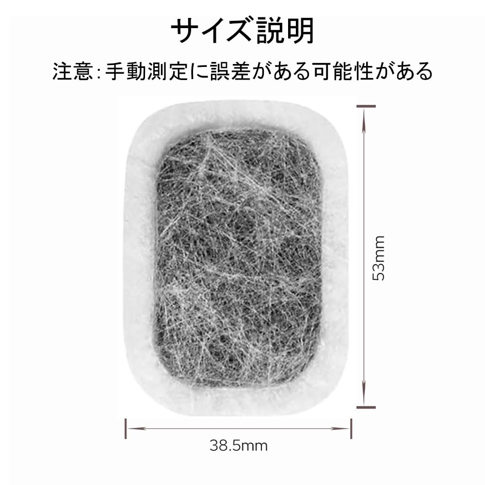 三菱冷蔵庫MRPR-01 FT、製氷機フィルタコアM 20 KW 0526、M 20 VJ 5526、M 20 CM 5526に適用し、塩素浄水フィルタコアがなく、抗菌脱臭、給水タンクと互換性がある。三菱冷蔵庫MR-JX 52 W、MR-JX 53 Z、MR-JX 61 Y、MR-JX 60 W、MR-MB 45 Eにも対応（3点入） - 5
