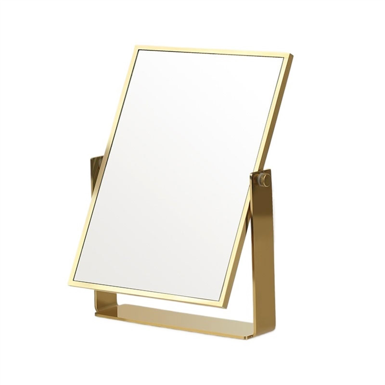 LJHFG63KUYT Vanity Mirror Jewelry Store Counter Special Square Mirror 360 Degree Table Double-sided Wear Dressing Household Personal