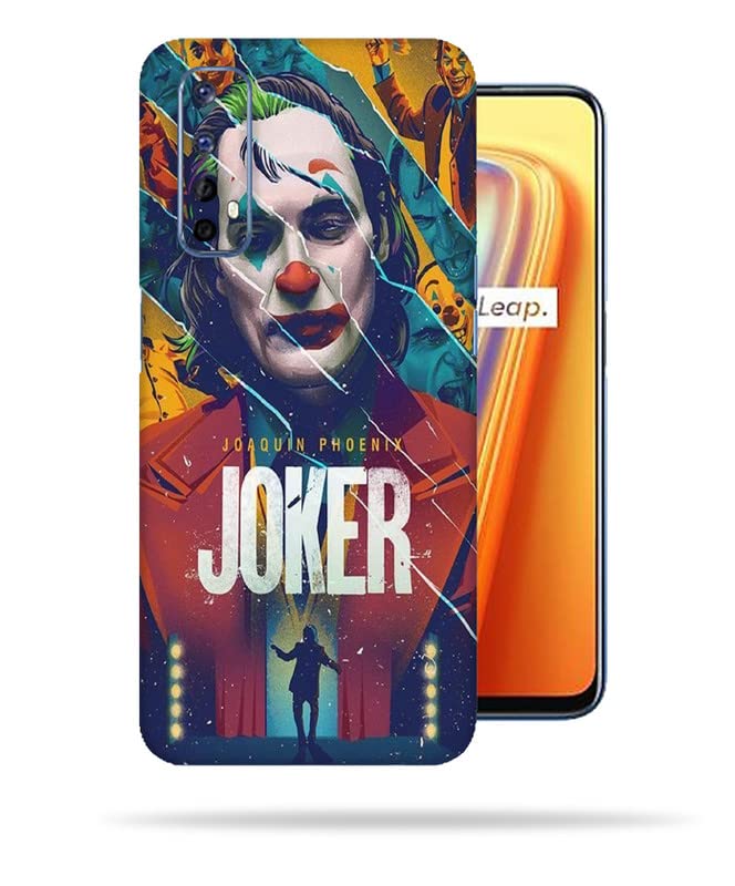 Image of Joker Text Skin Back Protector Film Ultra Thin Scratch Resistant Vinyl (Not Case and Cover) for Realme 7