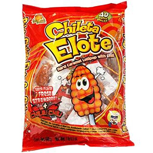 El AztecaChileta Elote - Bag, 40 Count (SUGAR CANDY - ETHNIC)