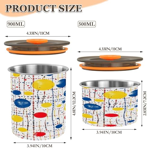 Frasco hermético para café acero inoxidable 500ml miniatura 2