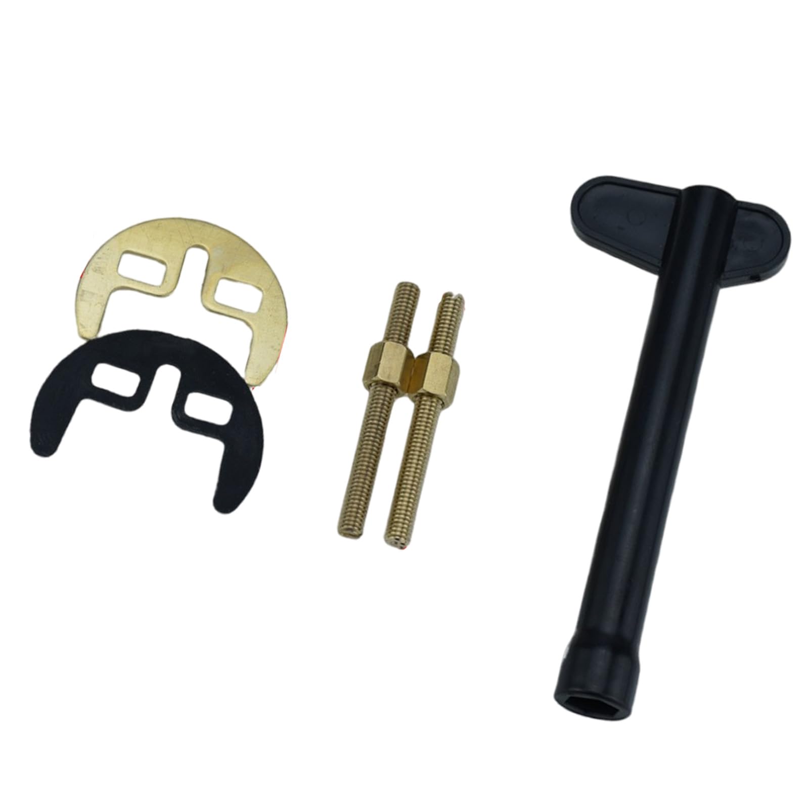 Horseshoe Shaped Fixing Design Faucet Gasket Set for Kitchen Bathroom Sink Faucet Repair and Maintenance Parts 1set Wrench Set Stainless Steel Copper