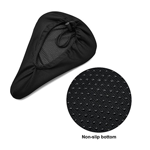 image for ViMall Bike Saddle Cover/Bike Seat Cover,Unisex Comfortable Sillicone&