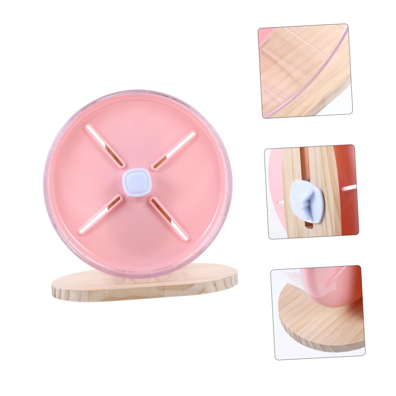 Hamsterrad 25cm Geräuschloses Laufrad mit Stabilem Rattenrad und Ergonomischem Design für Chinchilla Laufradspielzeug und Hamsterbedarf
