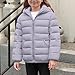 BFAFEN Girls Fashion Tops Boys Girls Winter Coat Lightweight Puffer Jacket with Hood 4-14 Years Windproof Warm Quilted Jacket Outerwear for Ski