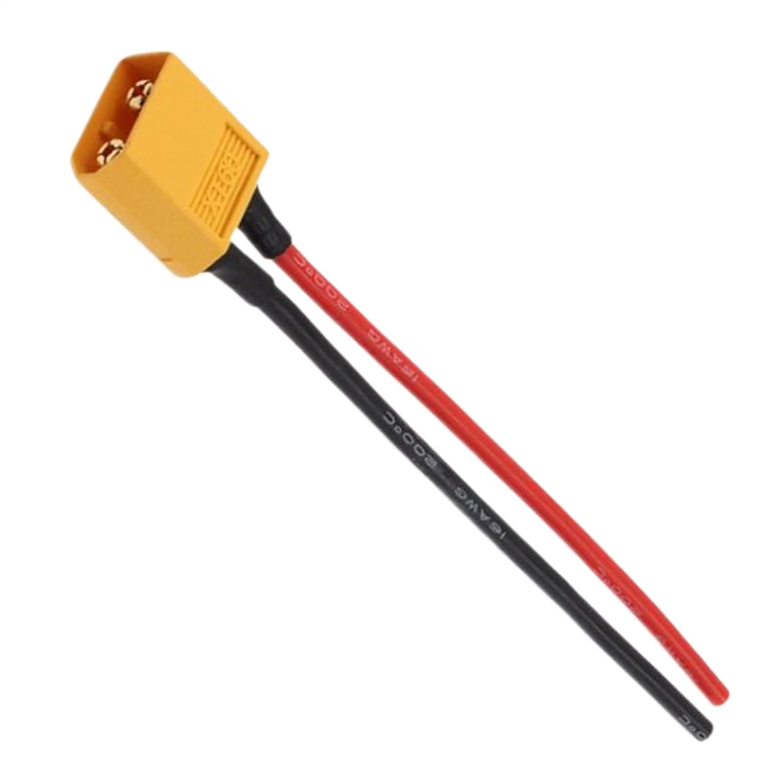 Xt60 Cable, Prewired Xt60 Connectors 16awg, Plug Adapter Parts Wire Station Portable for Car Solar Panel Rv Drone