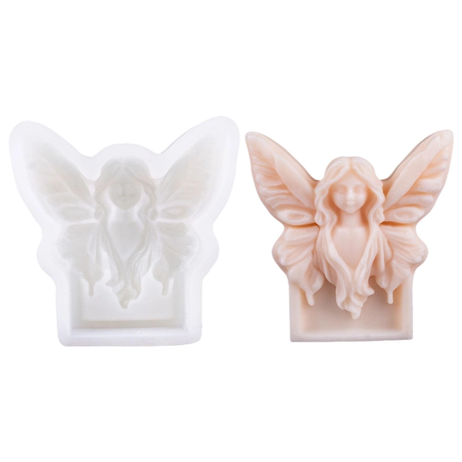 Jazuaiao Figurine Silicone Molds for Soap Epoxy Resin Butterfly Shape Silicone Molds for Home Decoration Decorative Butterfly Mold