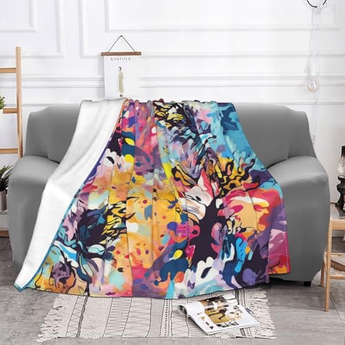 Couverture microfibre 203x152 cm OUSIKA plaid lit et canapé - 3