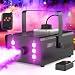 Huge Amount of Fog, Theefun 900W Professional Halloween Continuous Fog Machine with Lights - 6 Stage LED Lights with 7 Colors & Strobe Effect for Party Wedding, Wireless Remote Control Smoke Machine