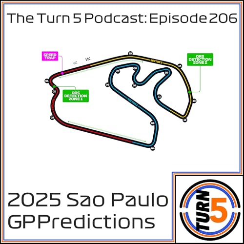 Couverture de Episode 206: 2025 Sao Paulo GP Predictions