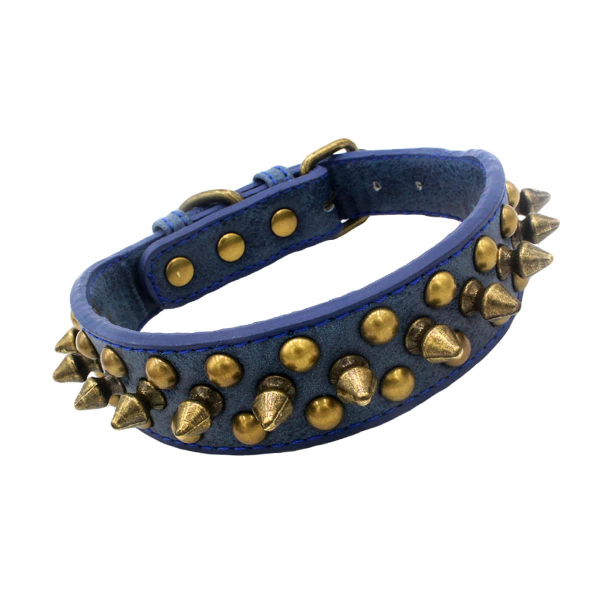 Mipcase Collar para Mascotas De 3 Piezas con Remaches Redondos para Uñas Ideal para Mascotas.
