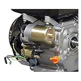 AlveyTech Electric Starter Motor with Solenoid - for TrailMaster 196, Predator 212CC, 196CC 6.5 HP 168F Honda GX200 Clone, Go Kart, Mini Bike, Lawn & Garden Utility Engines, & Other Applications