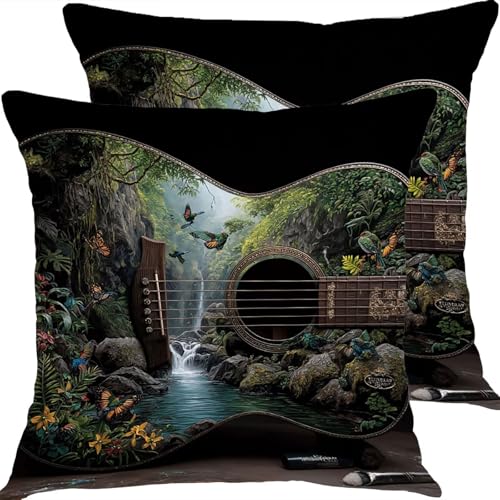 �N�b�V�����J�o�[ 55x55cm �h���N�b�V�����J�o�[ �A�E�g�h�A�\�t�@�[�N�b�V���� 2�_�Z�b�g �K�[�f���V�[�g�������J�o�[ ���l������ �����s���[�J�o�[, �l�G�ʗp �щB���t�@�X�i�[�� ���ʃp�^�[���N�b�V���� �K���� ���蕨�ɂ��� �M�^�[�̖� X8JJ-