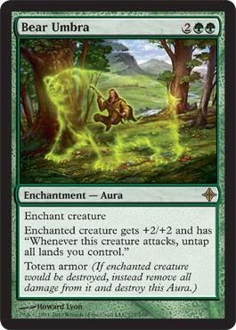 Magic The Gathering Bear Umbra