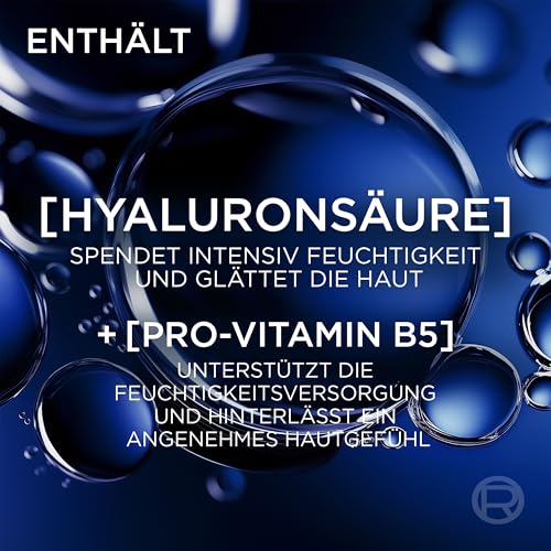 L'Oréal Men Expert feuchtigkeitsspendende Gesichtsreinigung für Männer, Waschgel für trockene Männerhaut, Herren Cleanser für das Gesicht mit Hyaluronsäure und Vitamin B5 Power Age, 260 ml 4