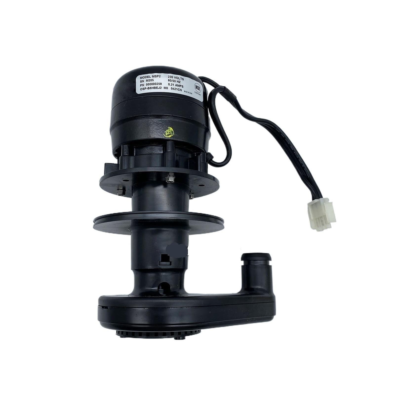 Accesorios for Máquina De Fabricación De Hielo MSP2 M205 OSP-B6HBEJ2 00000259 Bomba De Agua, Compatible Con Manitowoc, Máquina De Hielo I1800 S1800 M1400