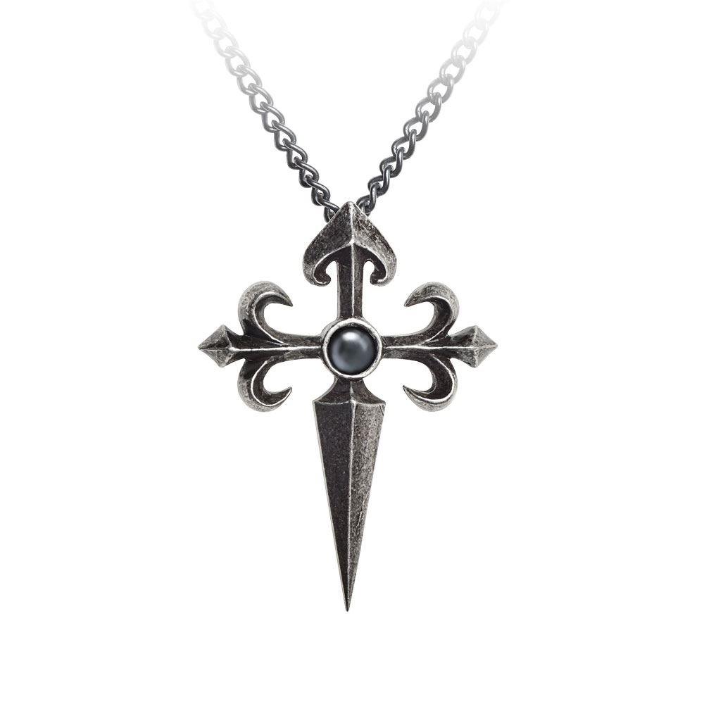Alchemy Gothic Santiago Cross Per : Amazon.it: Moda