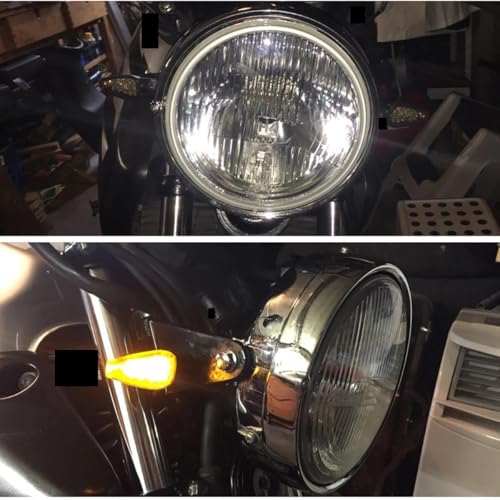 Intermitentes universales moto 12V para solucionar fallos de visibilidad 6