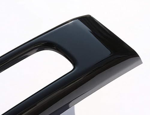 Miniatura 6 de Negro ABS delantero niebla luz lámpara cubierta Trim 2 unids para Land Rover Range Rover Sport 2014-2018 (negro)