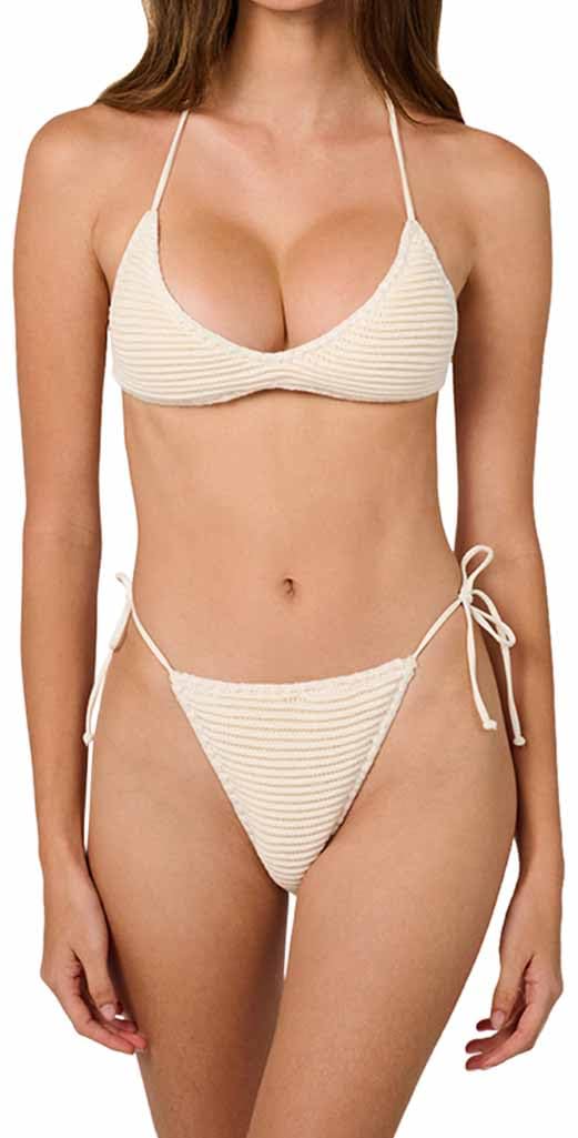 weworewhat Women's V-Neck Tie Top-picture-8