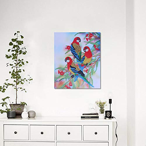 Leeofty DIY 5D Pintura Diamante Kits DIY Broca Pintura Diamante Needlework Pintura De Cristal Strass