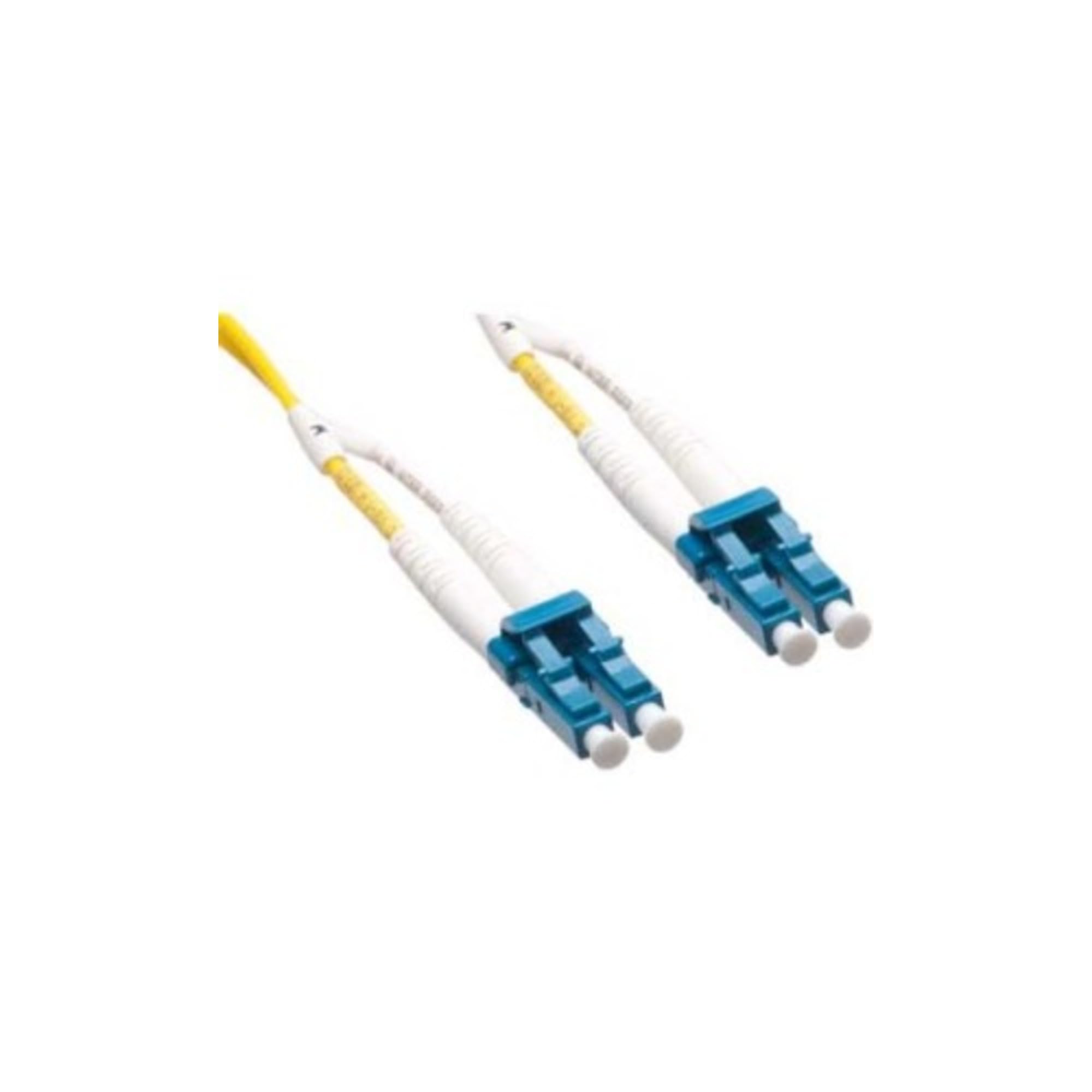 Axiom AXG96195 Network Cable, LC Single-Mode (M) to LC Single-Mode (M), 295', Fiber Optic, 9/125 Micron, OS2, Yellow
