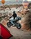 IRON JIA’S Motorradtasche Gepäckrolle wasserdichte Motorrad Hecktasche Satteltasche Reisetasche mit rollversiegelten Schultergurten geeignet für Motorrad Radfahren Camping Wassersport-70L