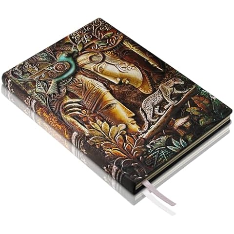 HomWanna 3D Embossed Handmade Journal Cover
