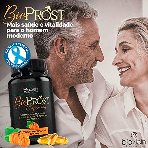 BioProst Óleo de Semente de Abóbora - 60 Cápsulas - Bioklein