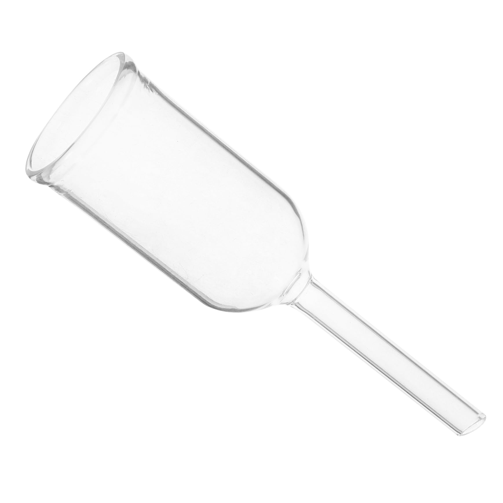Veemoon Round Bottom Glass Funnel Scientific Filtration Laboratory Equipment for Chemical Filtration
