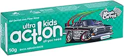Ultra Action Creme Dental Infantil Mundo Dos Carros Mentinha Boni Kids