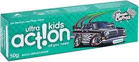 Ultra Action Creme Dental Infantil Mundo Dos Carros Mentinha Boni Kids