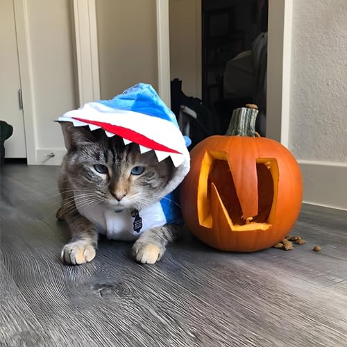 NACOCO-Dog-Shark-Costume-Cute-Pet-Clothes-Halloween-Holiday-Coat-Hoodie-for-Cats-and-Dogs
