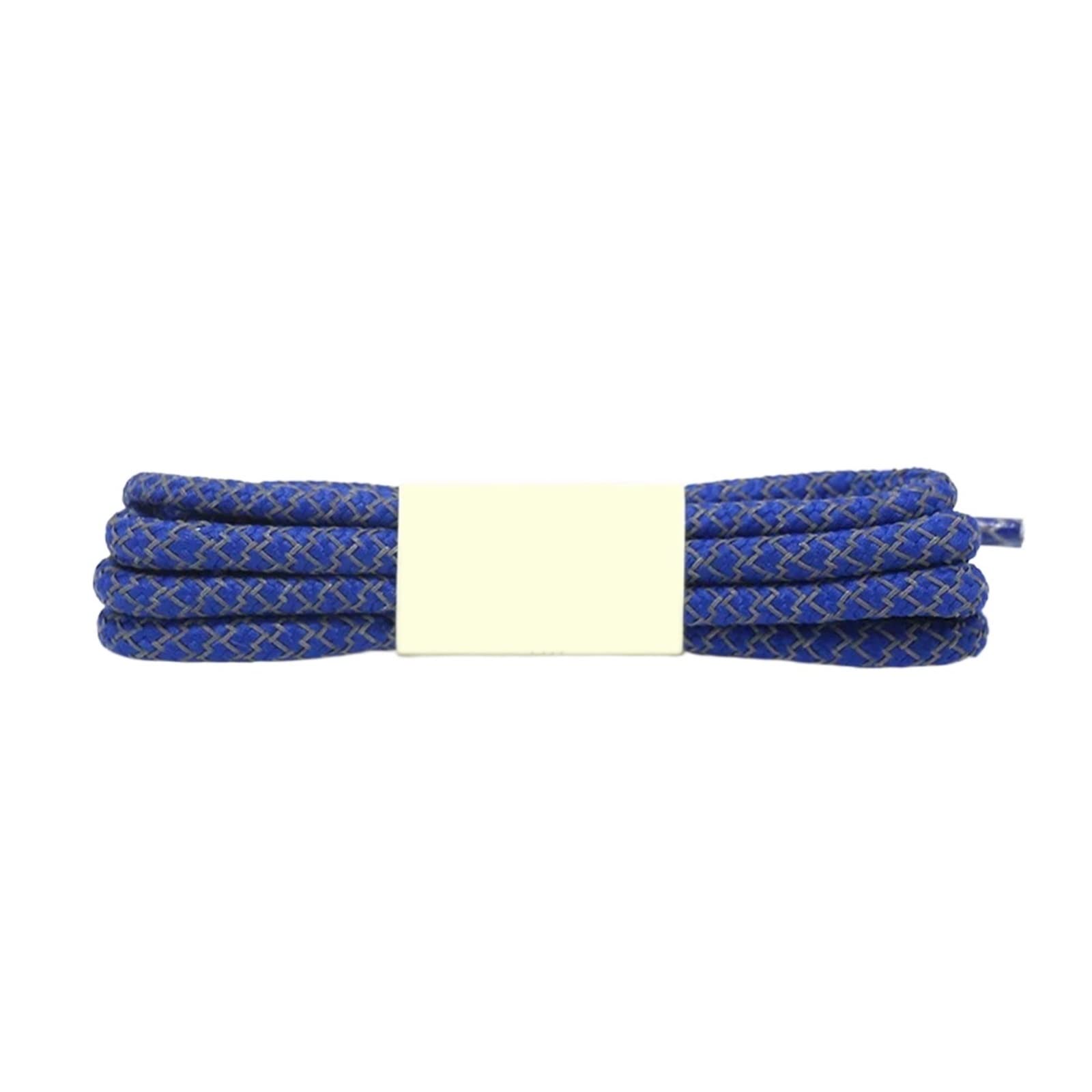 Cordones elásticos para Zapatos, Cordones Reflectantes for Botas y Zapatillas, Multicolor, 100-160 cm(Royal Blue,100)
